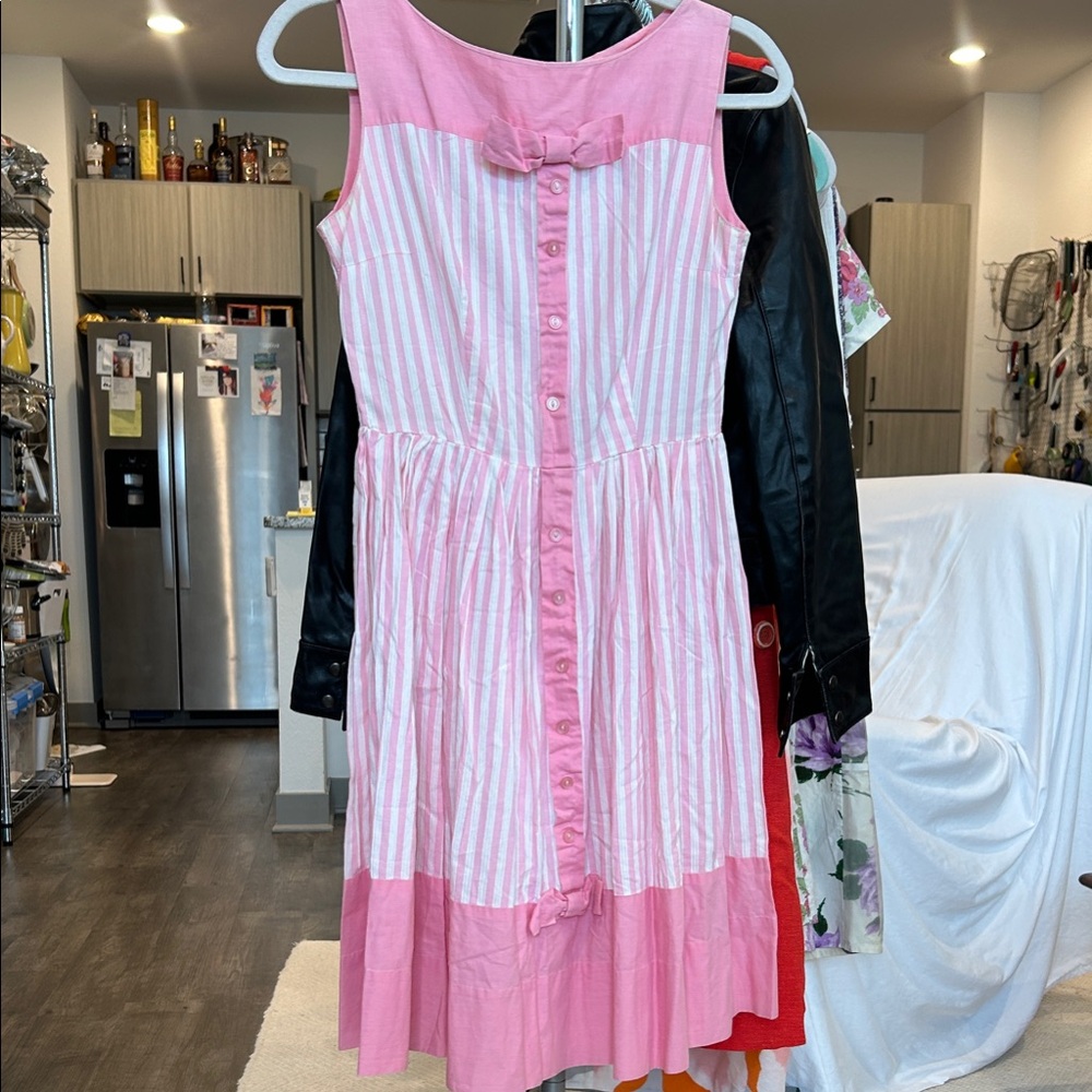 Vintage Mid Century Cotton Sundress